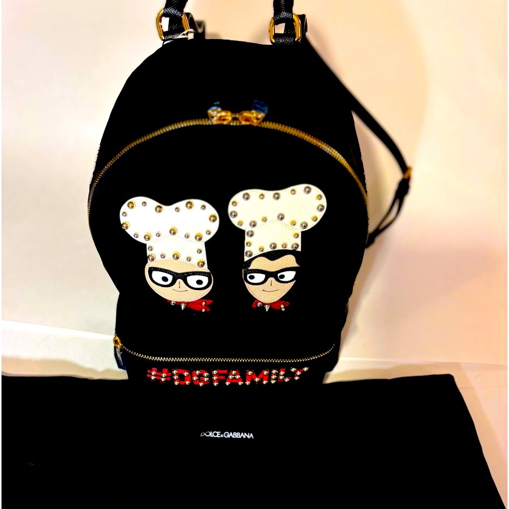NWT $1700 Dolce & Gabbana Vulcano Women’s  Backpack 100% Authentic - Picture 8 of 17